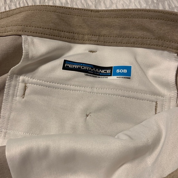 Round tree & Yorke mens performance golf shorts size 50B flat front - Picture 4 of 5